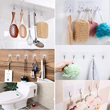 Universal Magic Hooks - High Strength & Waterproof Wall Hooks Great Happy IN 