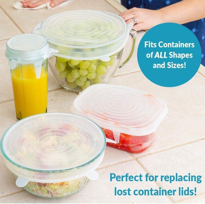 Multipurpose Silicone Lid - Reusable & Microwave Safe Great Happy IN 