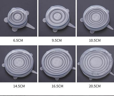 Multipurpose Silicone Lid - Reusable & Microwave Safe Great Happy IN 